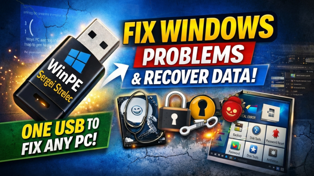 WinPE Sergei Strelec