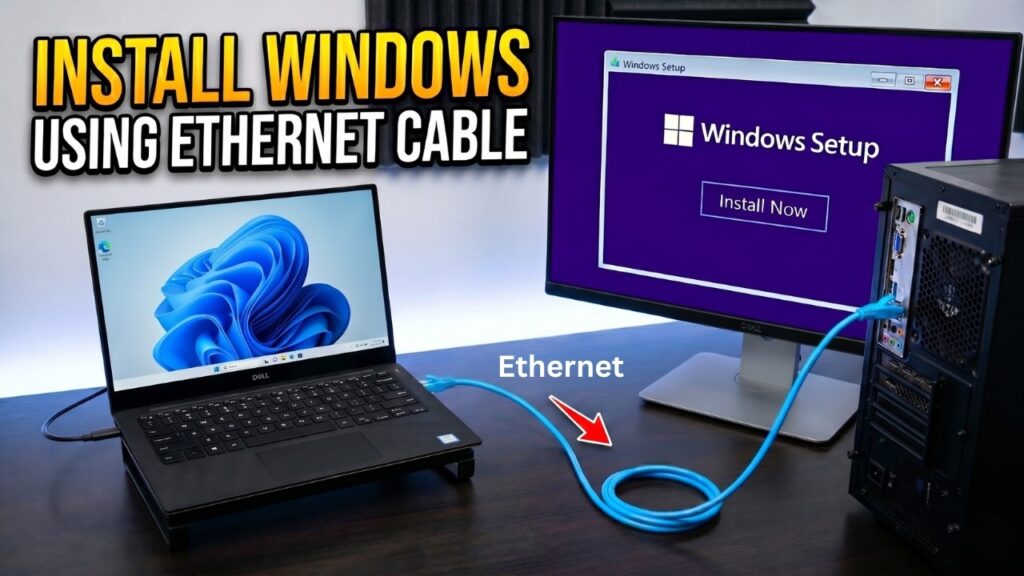Ethernet Windows install