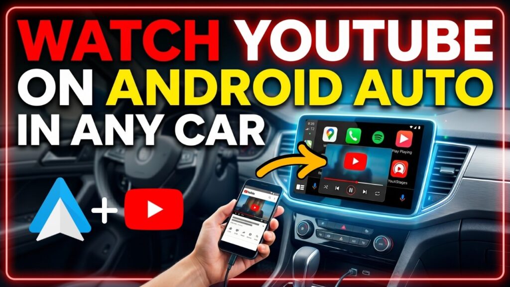 YouTube on Android Auto