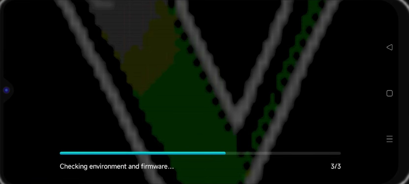 GameHub downloading firmware while preparing a PC game for its first launch