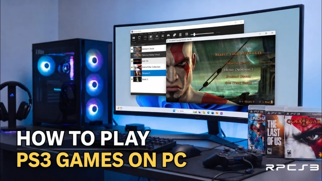 Set up RPCS3 on Windows, install official PS3 firmware, add your legally dumped games, and configure updates, patches, and controllers.